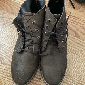 Leather Diba booties